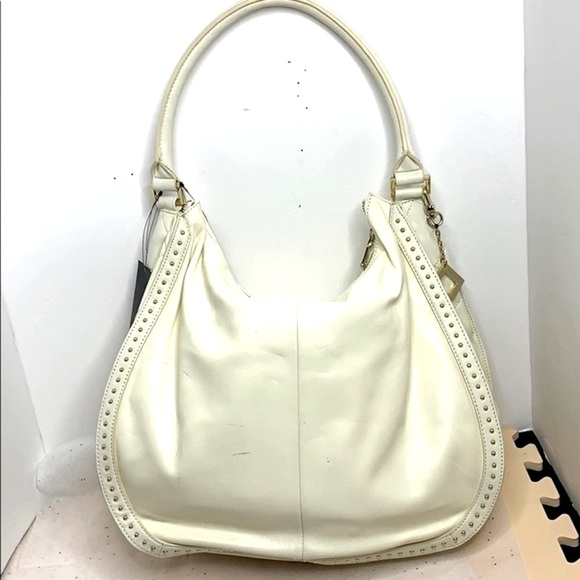 DKNY GANSVOORT LARGE HOBO BAG W/MINI STUDS - Picture 3 of 11